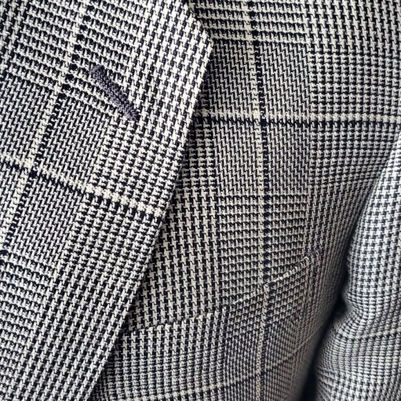 Vintage Ungaro Uomo Houndstooth Sport Coat - Picture 5 of 9
